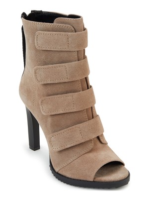 DKNY Женские бежевые замшевые ботинки на каблуке с крючками и петлями BlakeToe, размер 6 м — купить недорого с доставкой, 16791819